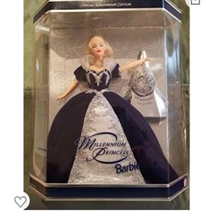 Milenium Barbie, new in box. Box dented.
